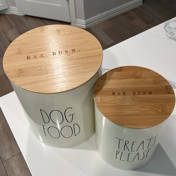 Rae Dunn🐾 DOG FOOD & TREATS PLEASE - Picture 2 of 16